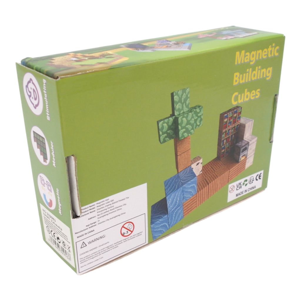 50 magnetinių kubelių rinkinys