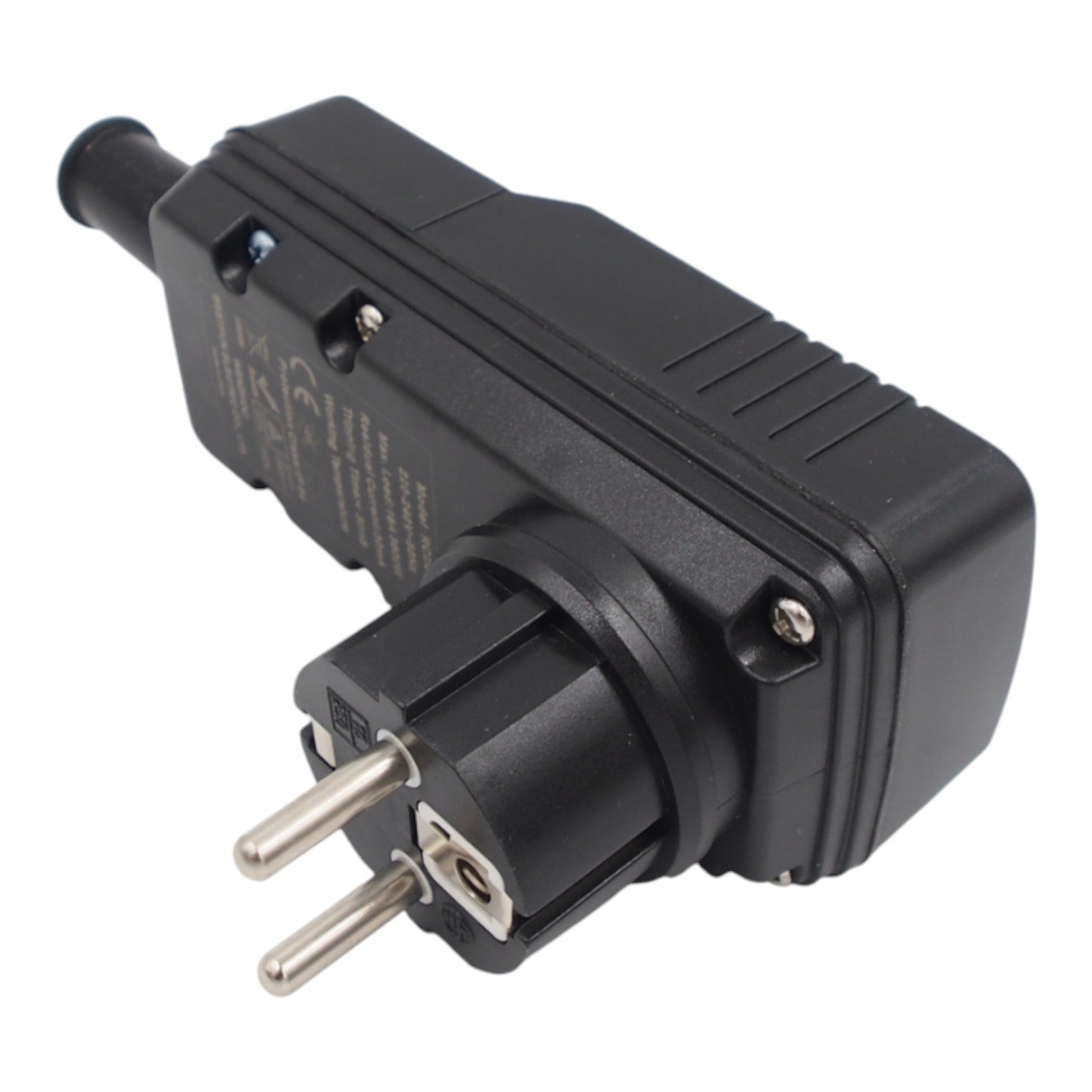 Apsauginis kištukas su nuotėkio srovės jungikliu