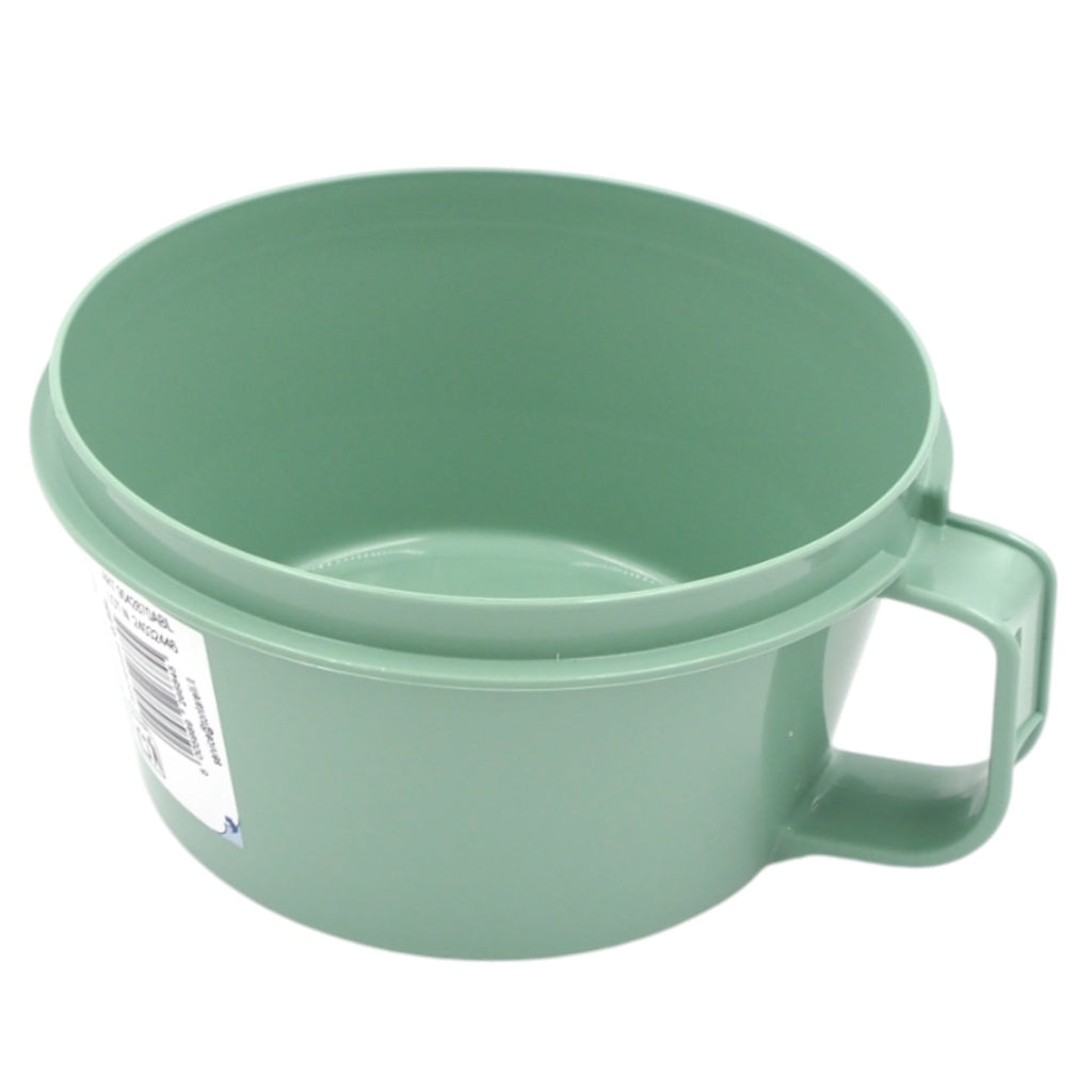 Apvali maisto dėžutė su rankena ir sandariu dangteliu