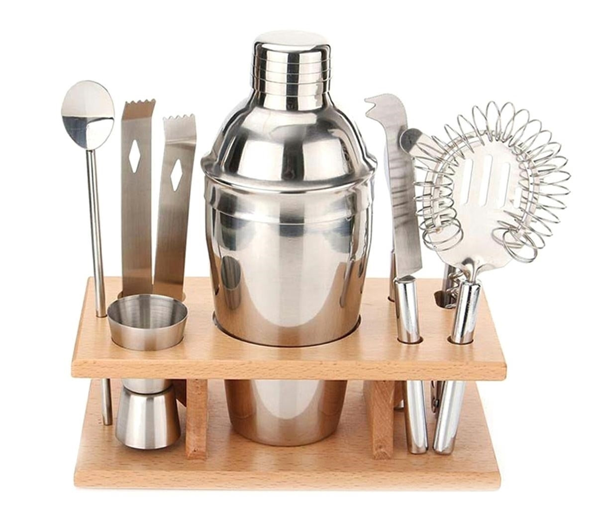 Barmeno reikmenų rinkinys kokteiliams