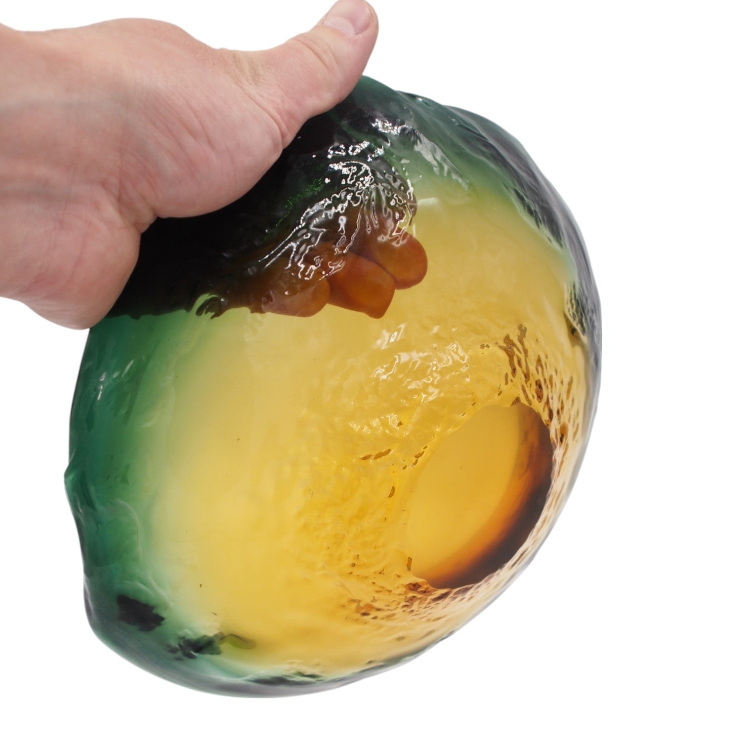 Dekoratyvinė stiklo lėkštė, 30×28×10 cm