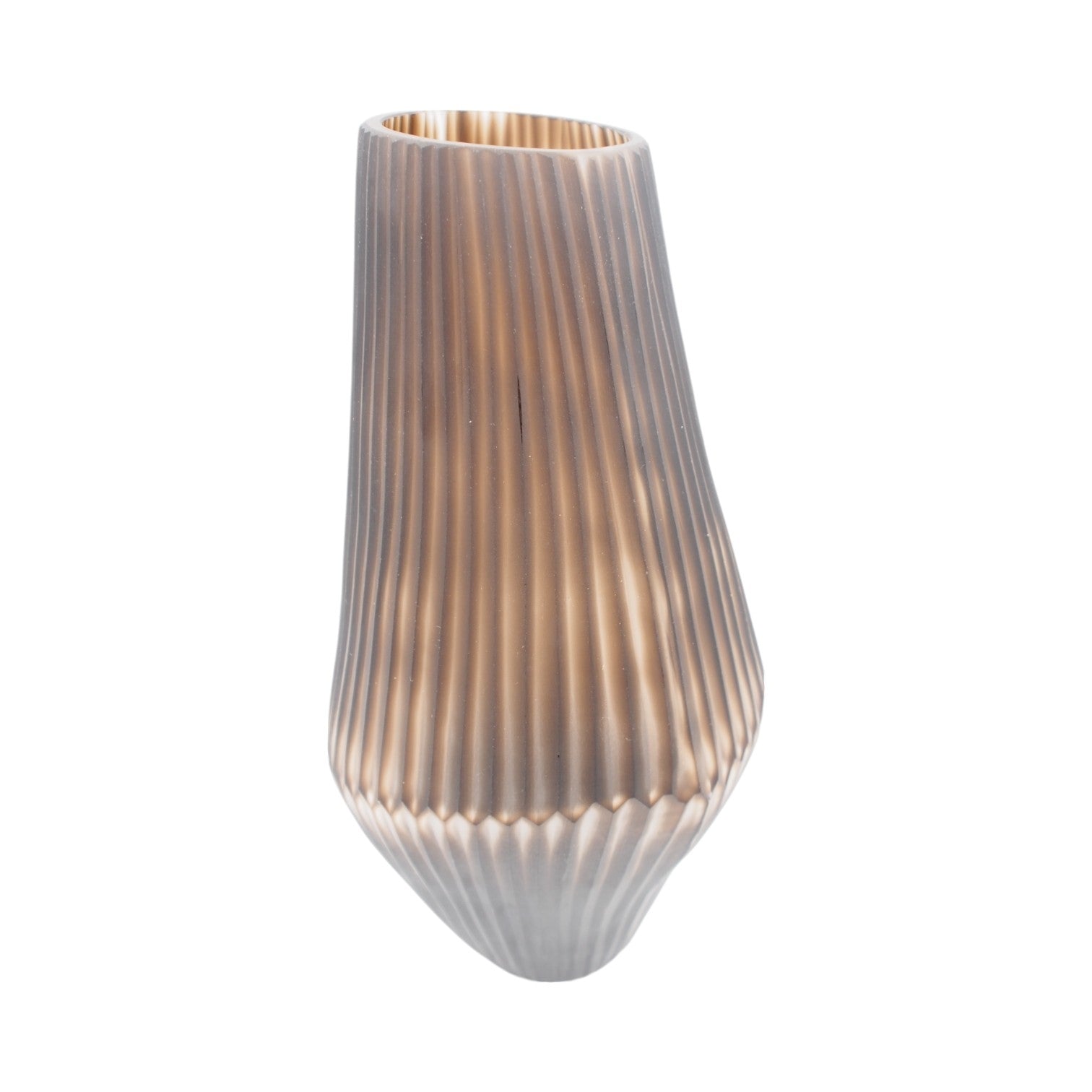 Dekoratyvinė stiklo vaza 14×28 cm