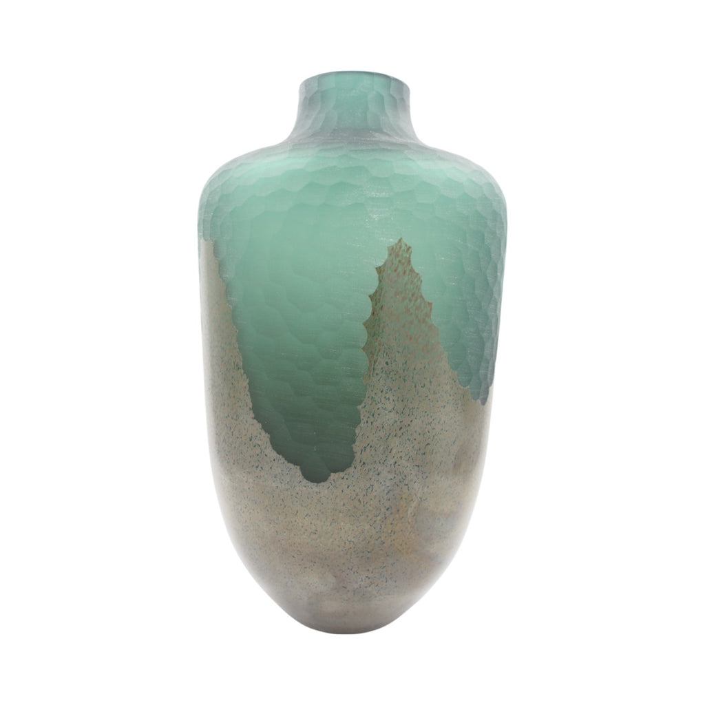 Dekoratyvinė stiklo vaza 24×44 cm