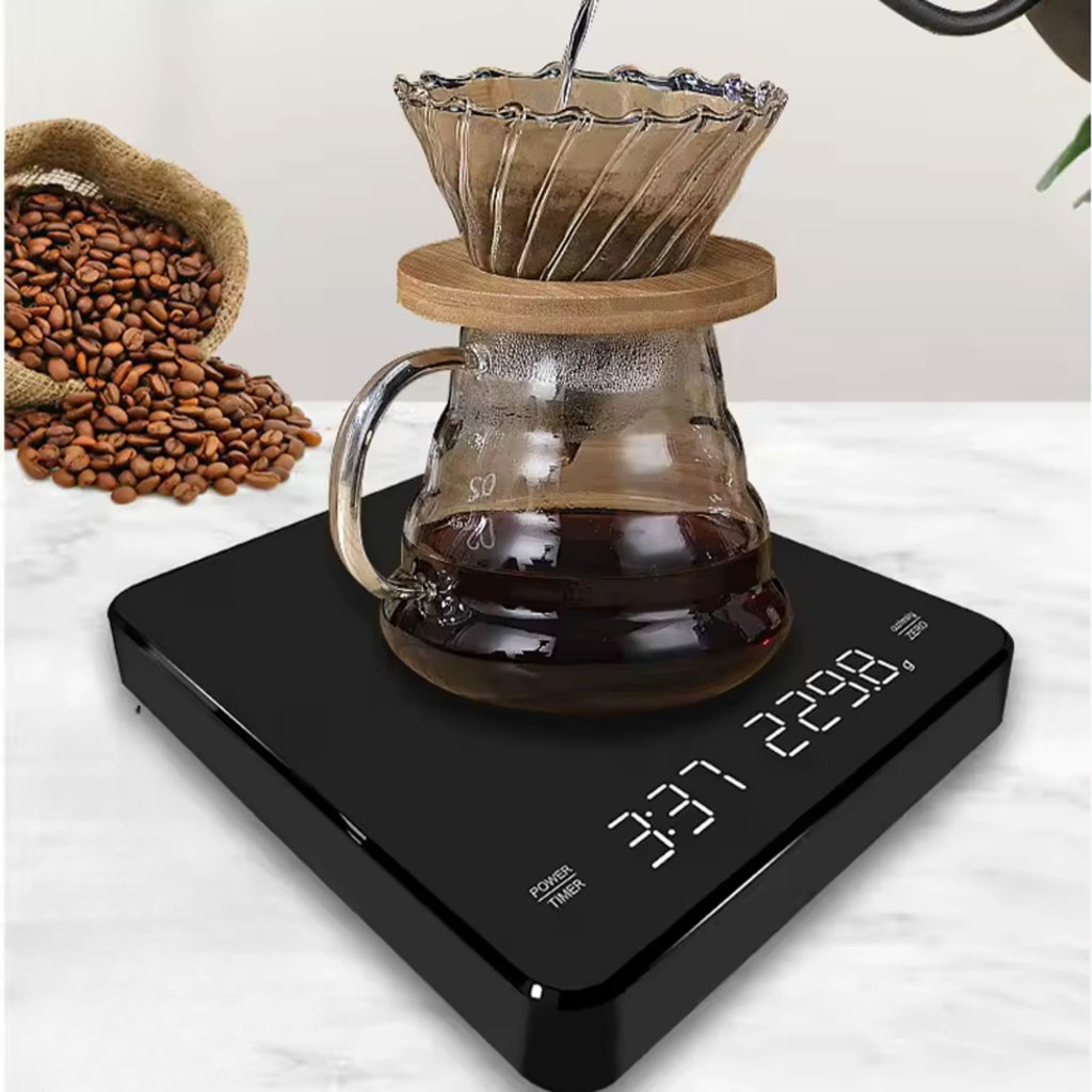 Elektroninės virtuvės kavos svarstyklės