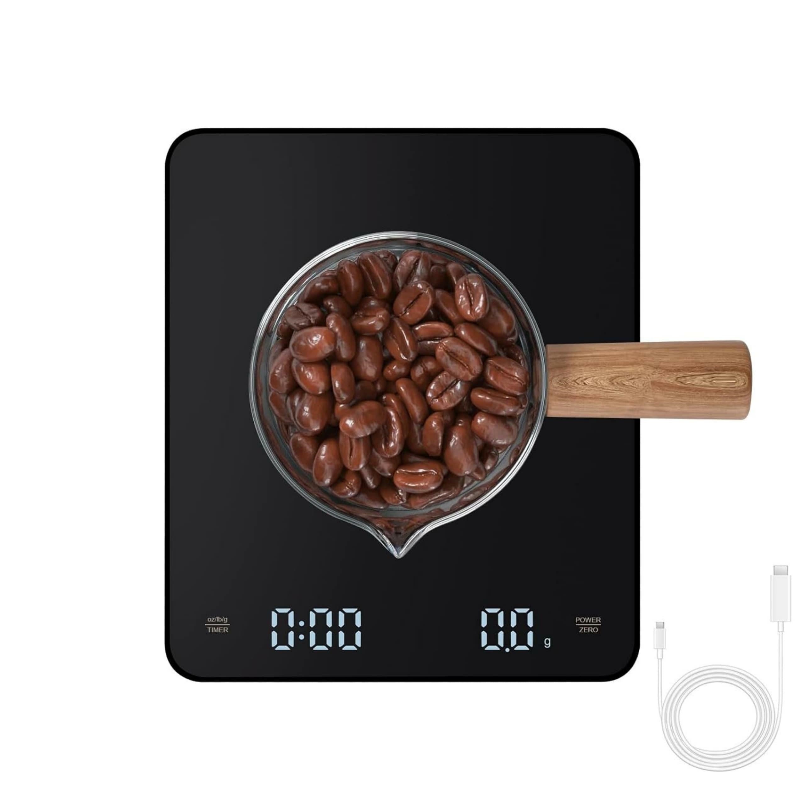 Elektroninės virtuvės kavos svarstyklės