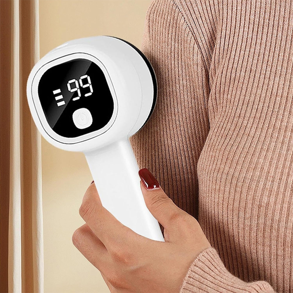 Įkraunamas pūkų rinkiklis