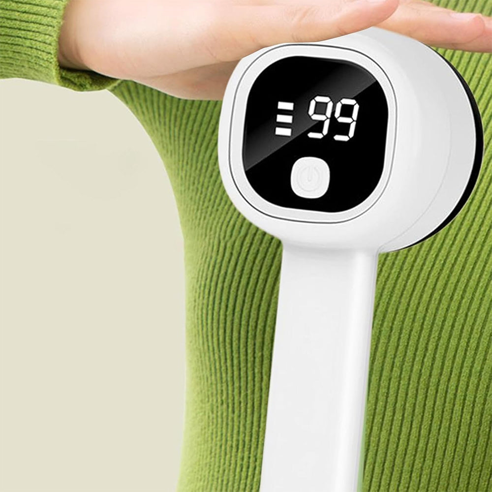 Įkraunamas pūkų rinkiklis