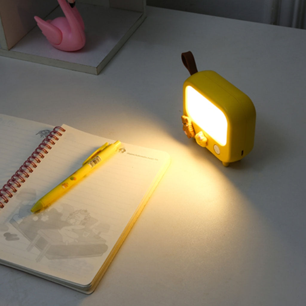 Įkraunamas stalo šviestuvas - Geltona