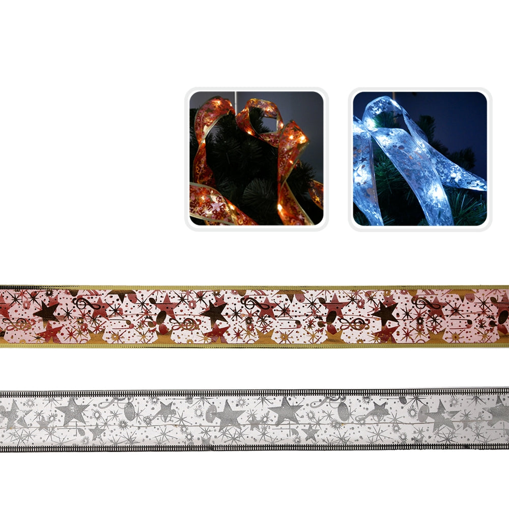 Kalėdinė LED juostelė, 5,2 m, 50 LED, šiltai balta