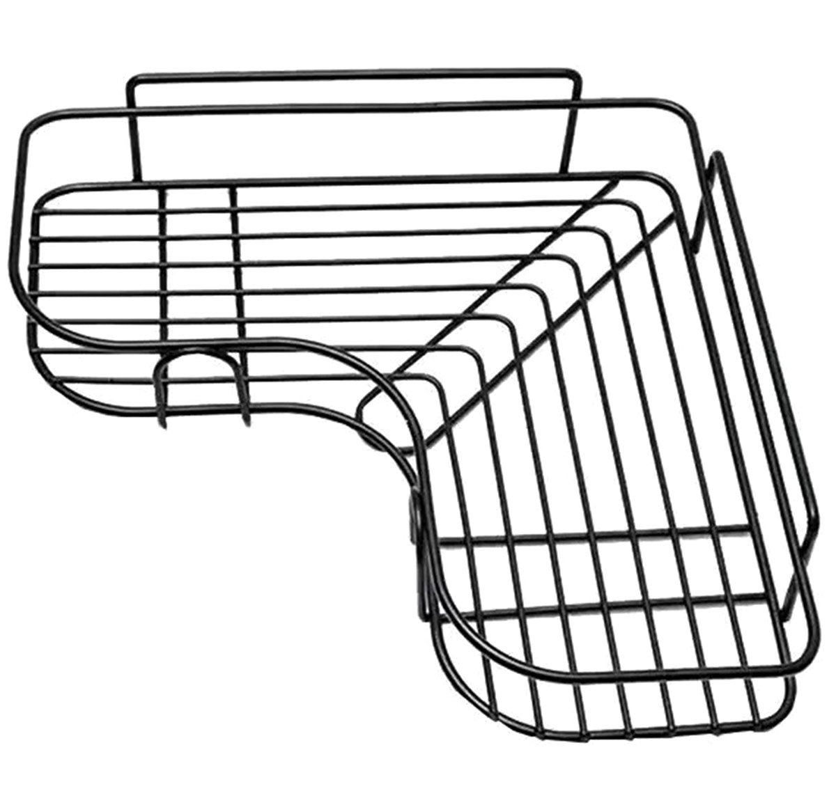 Kampinė vonios lentyna