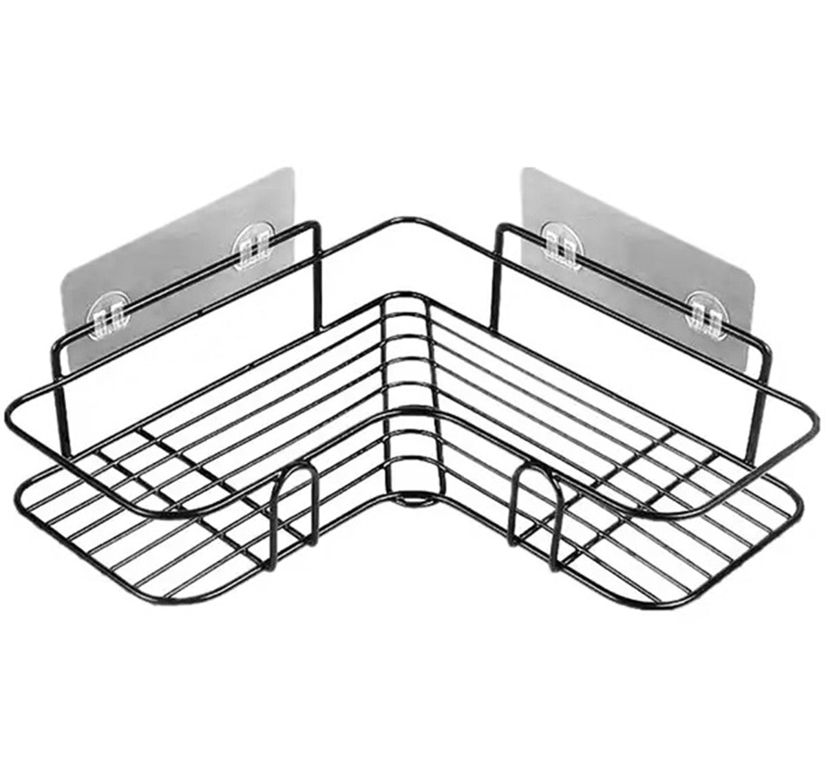 Kampinė vonios lentyna