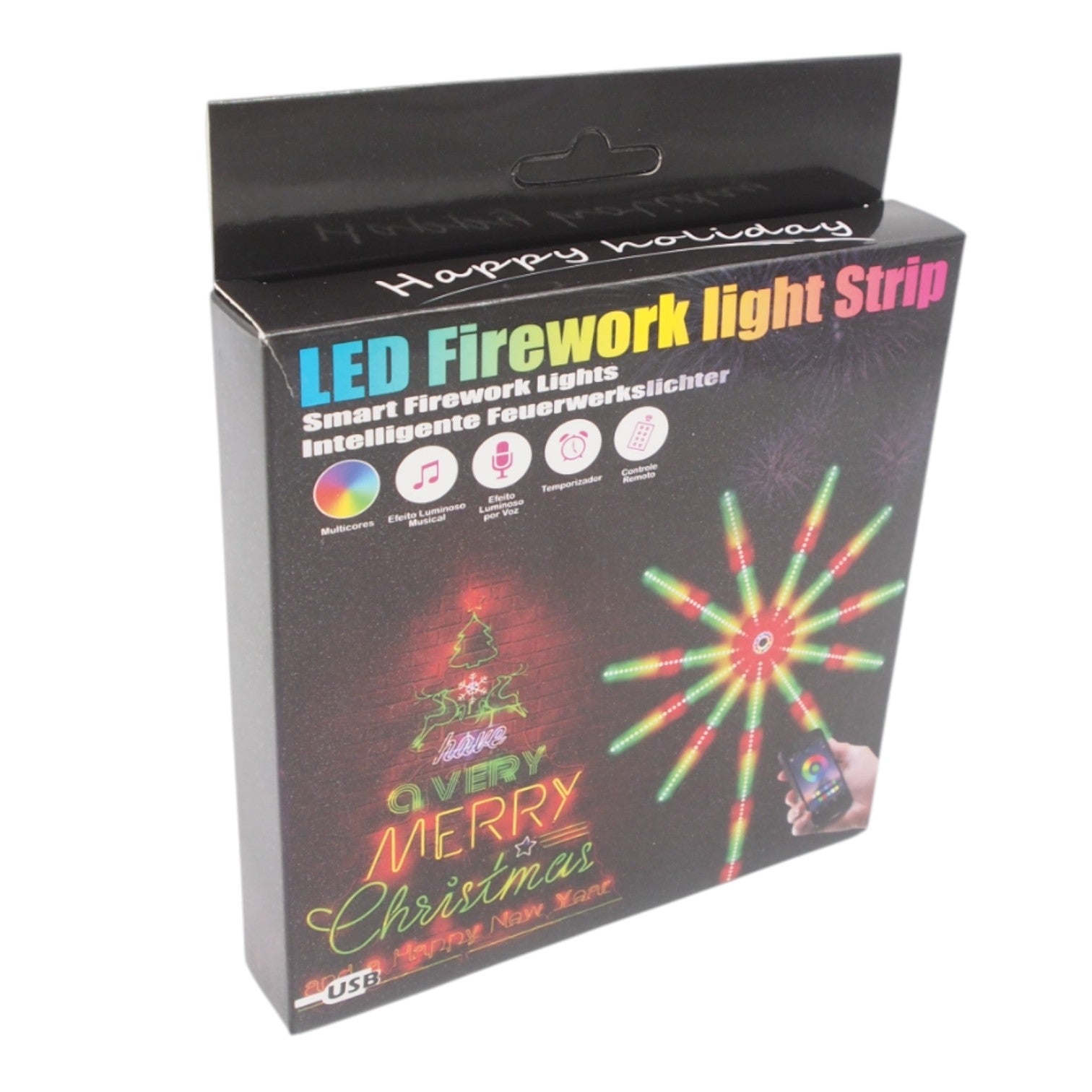 LED dekoracija "Fejerverkas"