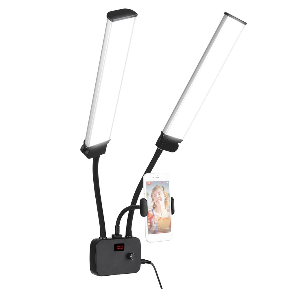 LED panelinės lempos su trikoju DOUBLE
