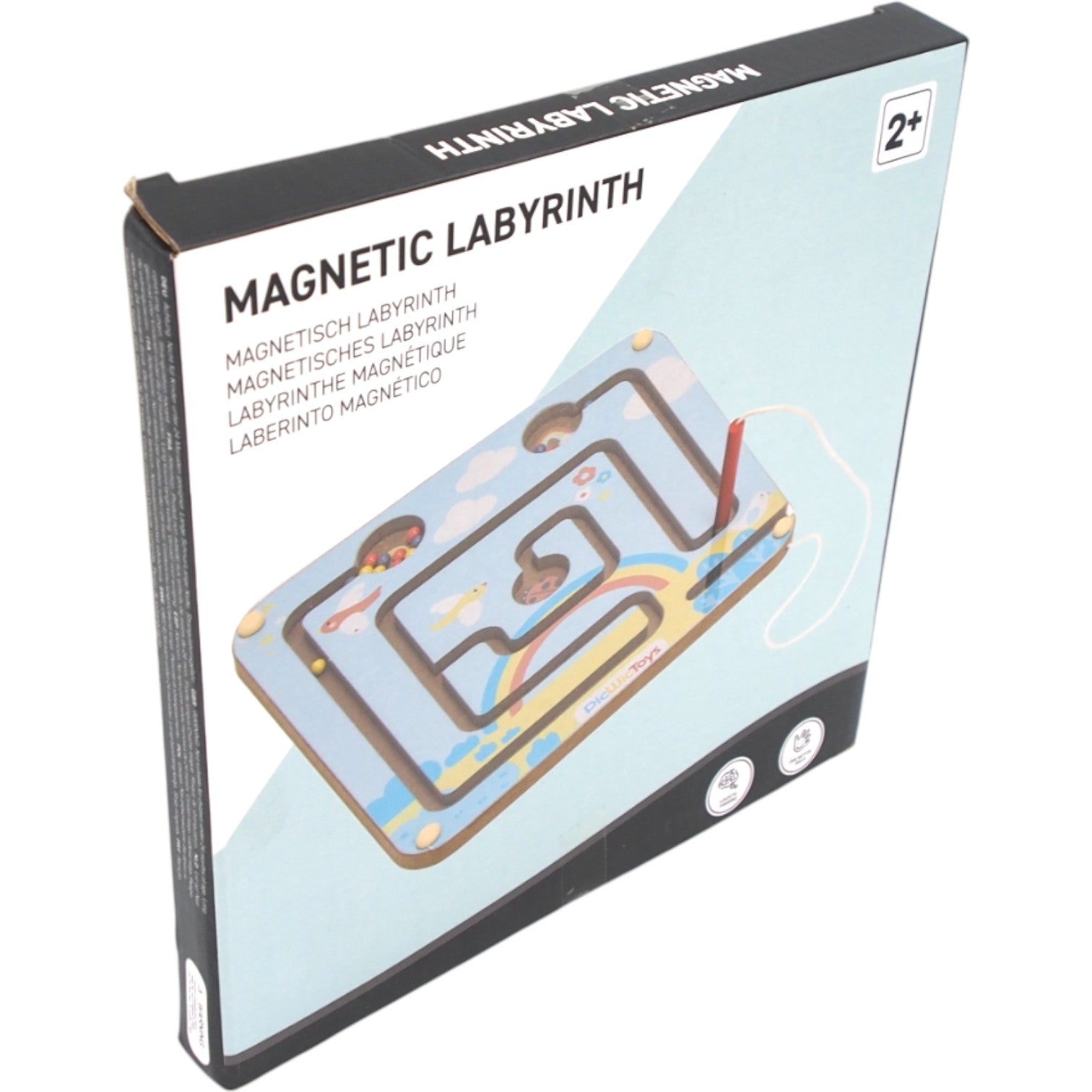 Medinis magnetinis labirintas vaikams PicwicToys