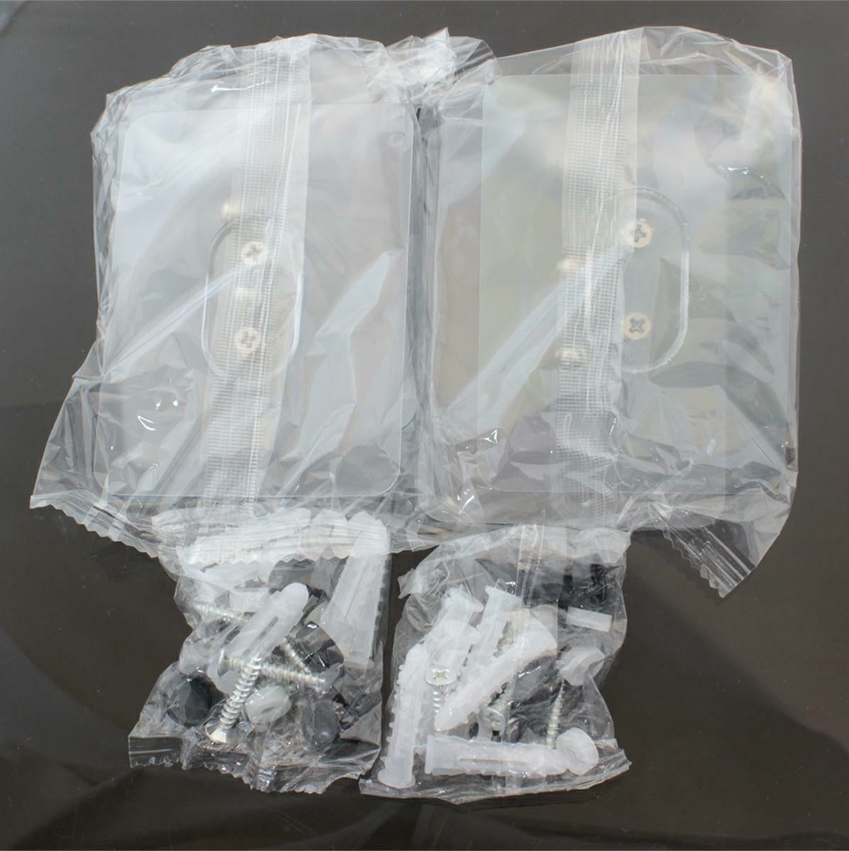 Plastikinė kampinė lentyna 2vnt.