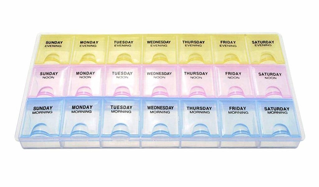 Praktiškas dėklas vaistams