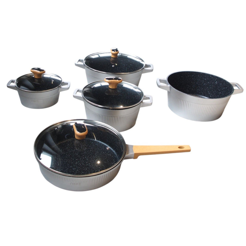 11 dalių puodų rinkinys OSFE „Athena“