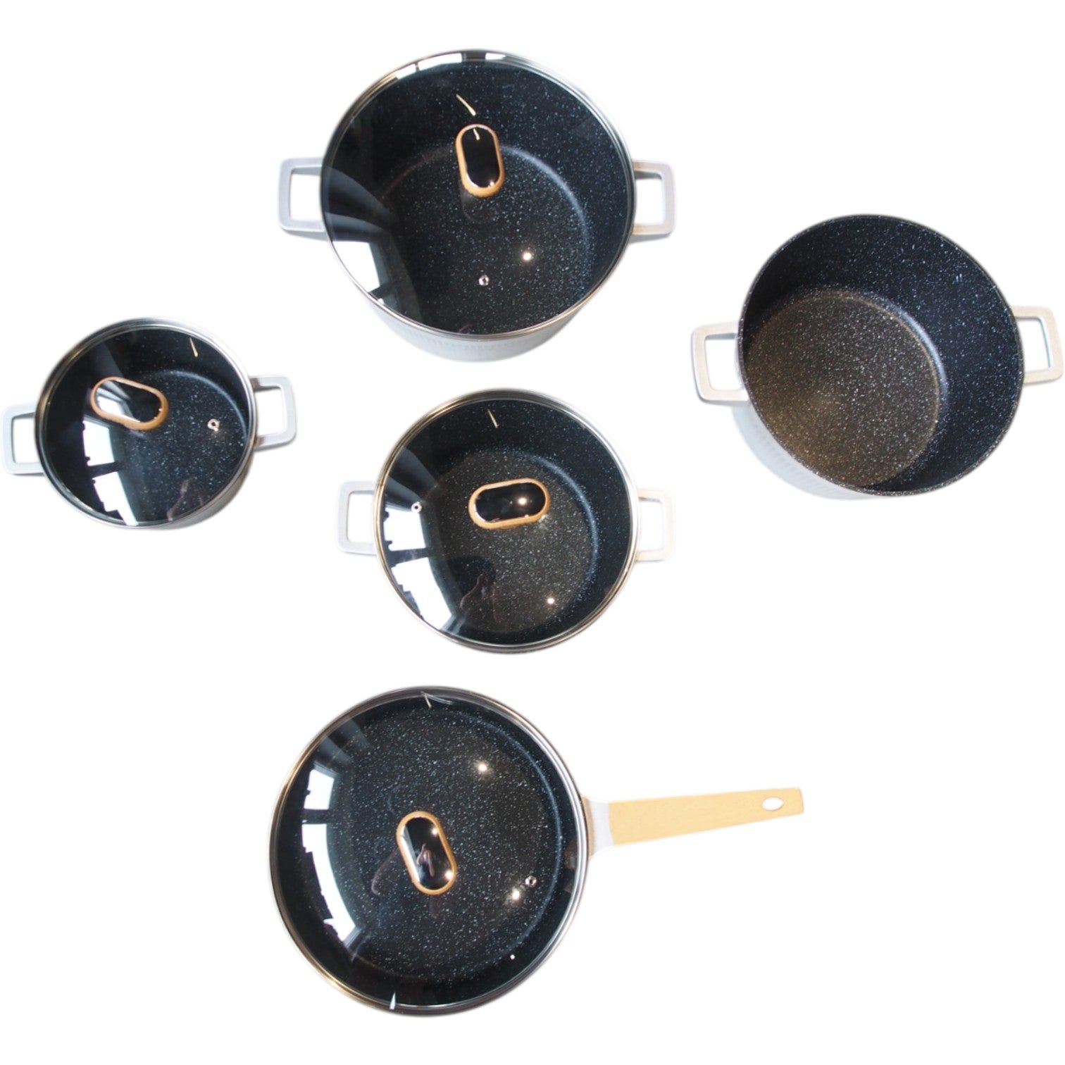 11 dalių puodų rinkinys OSFE „Athena“