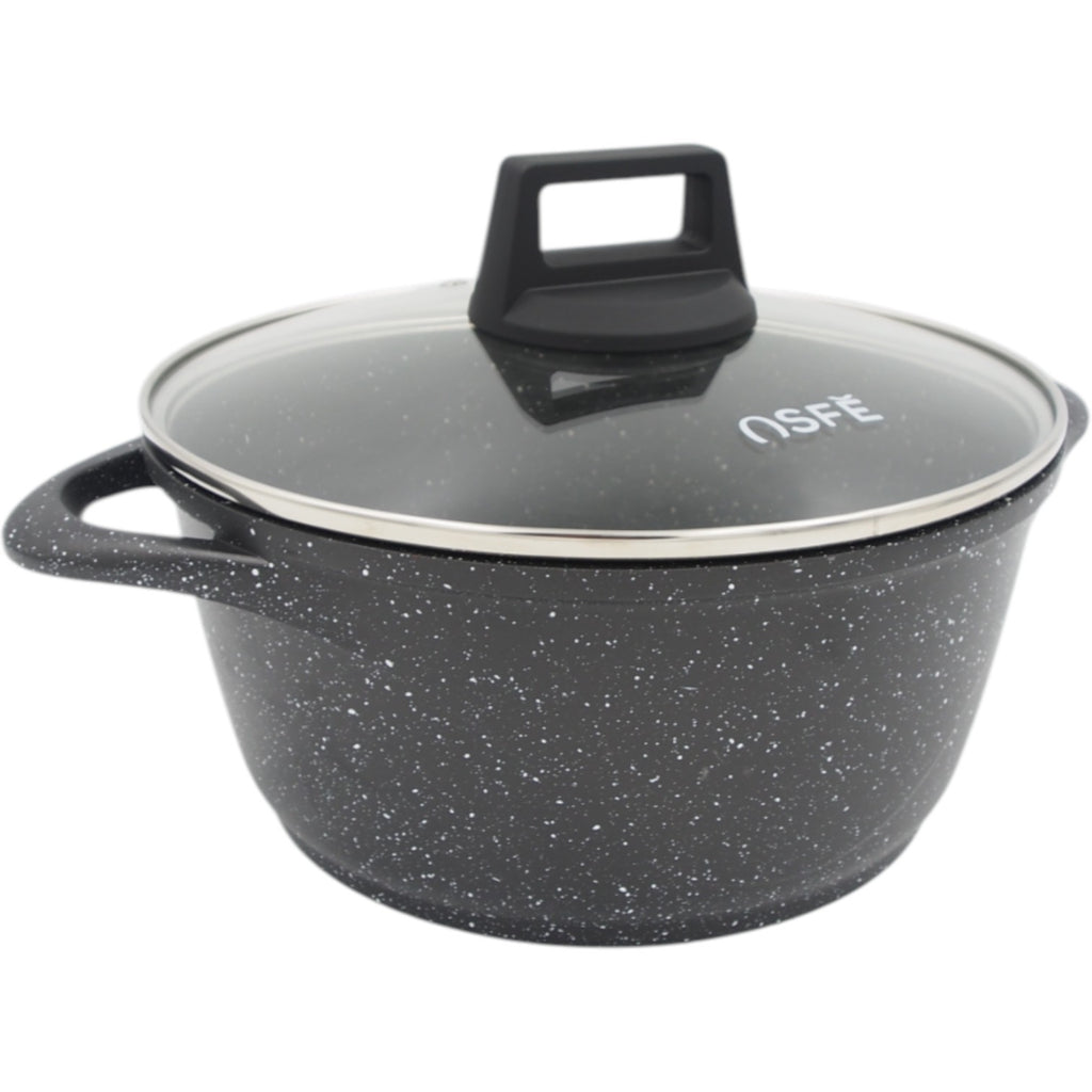 9 dalių OSFE „Mars“ serijos granito puodų rinkinys