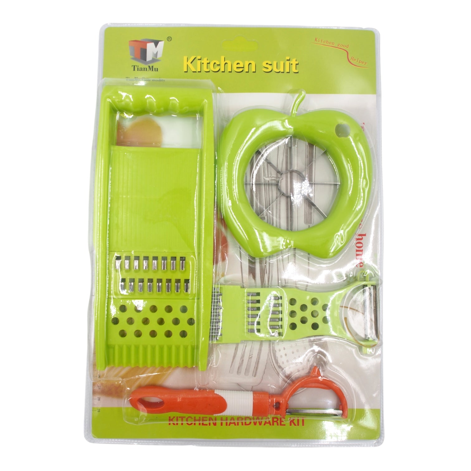 Rinkinys daržovėms ir vaisiams pjaustyti