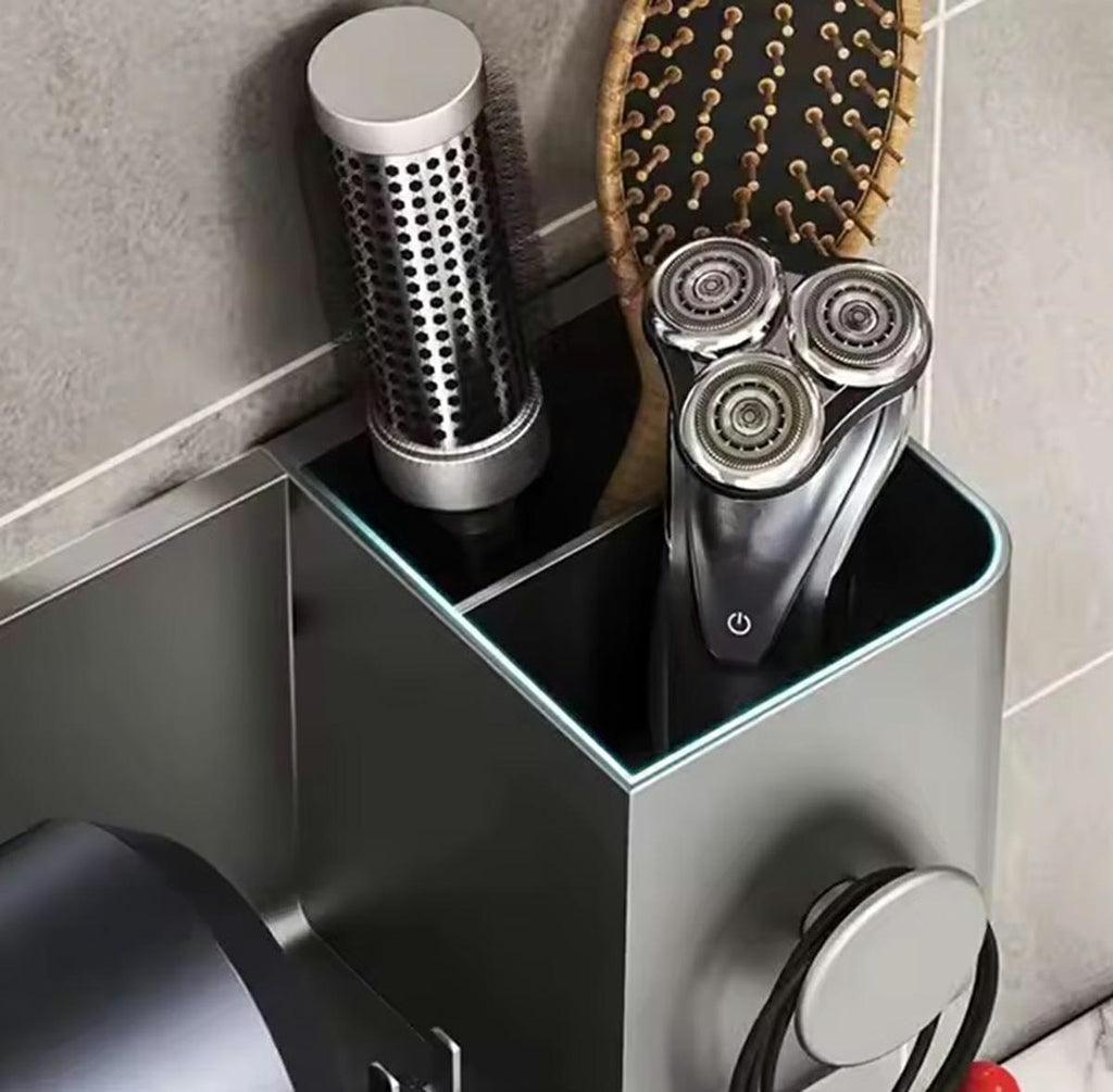 Sieninis laikiklis plaukų džiovintuvui