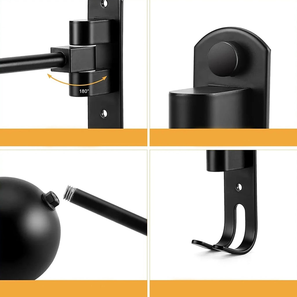 Sieninis laikiklis šalmui