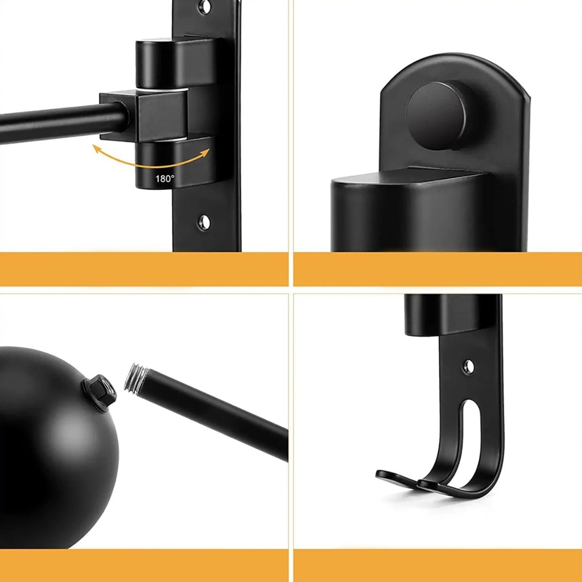 Sieninis laikiklis šalmui