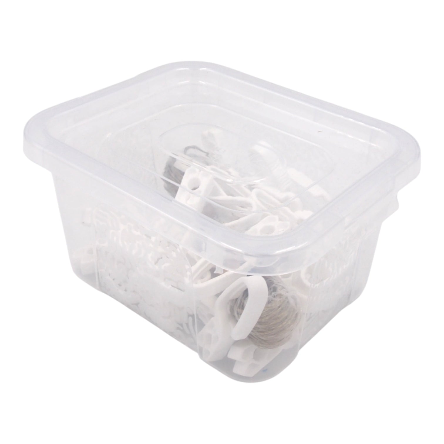 Skalbinių virvė 20M. su segtukais 30 vnt., dėžutėje