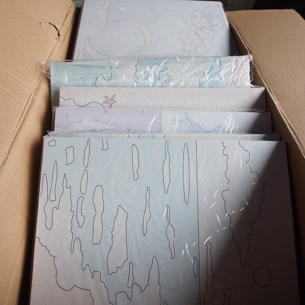 Smėlio paveikslas 30X30