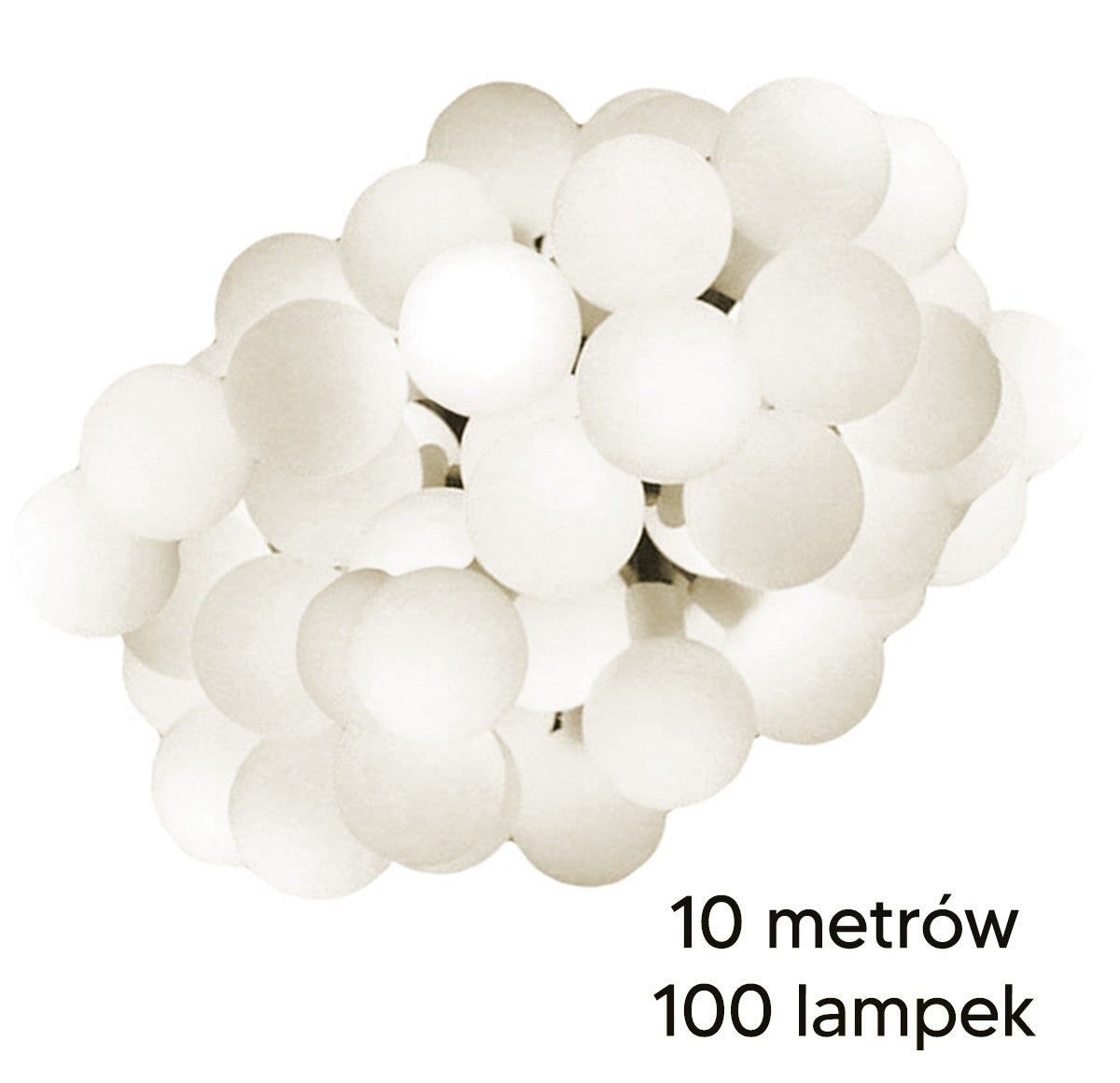 Sodo lempučių girlianda