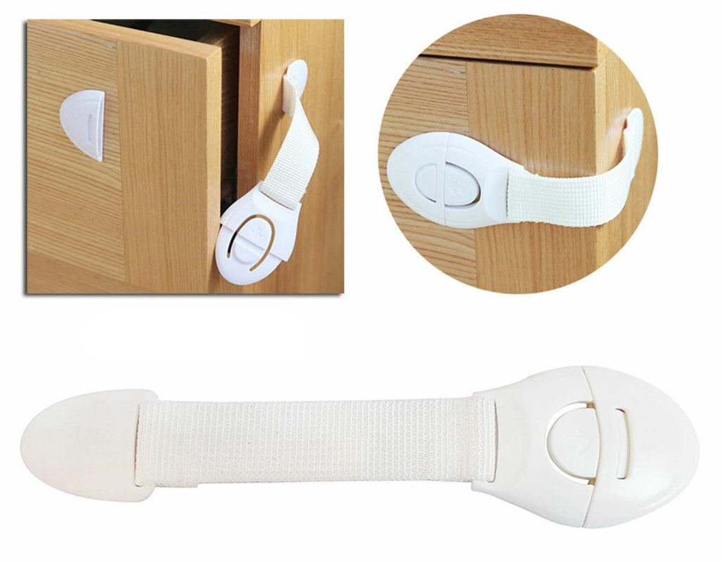 Spintelių ir stalčių apsauga 10vnt.