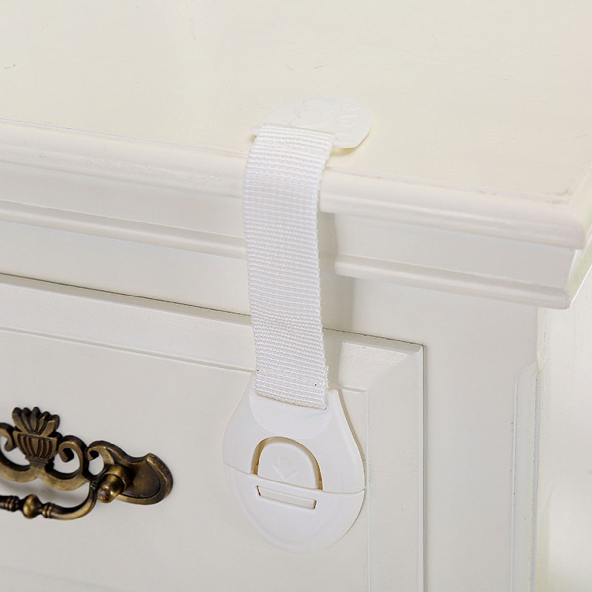 Spintelių ir stalčių apsauga 10vnt.