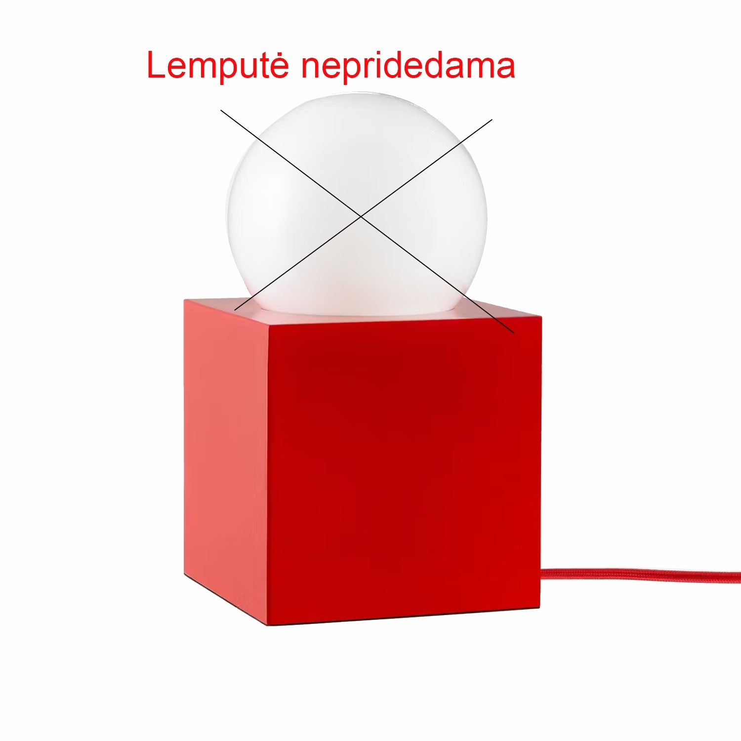 Stalinis šviestuvas Bob 14 Red