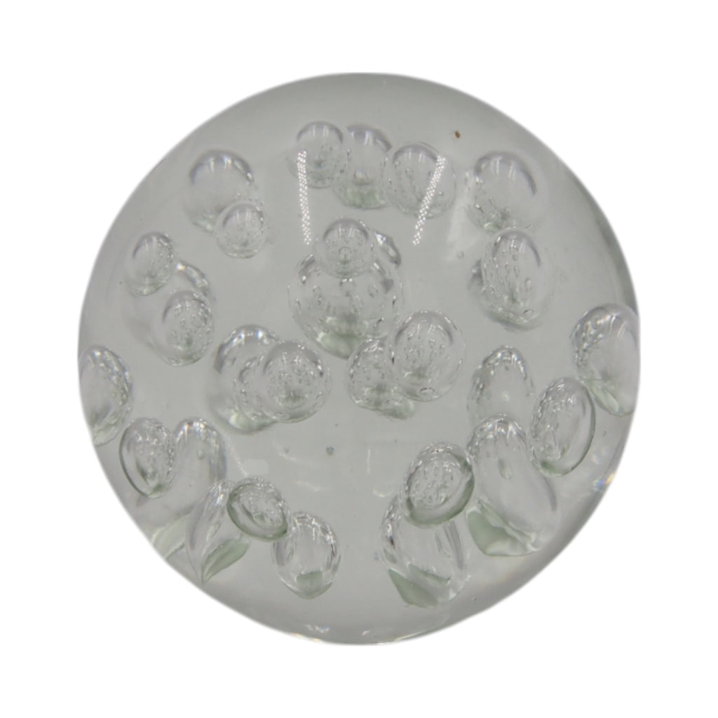 Stiklinė dekoracija „Burbulų gaublys“ – 9×9 cm