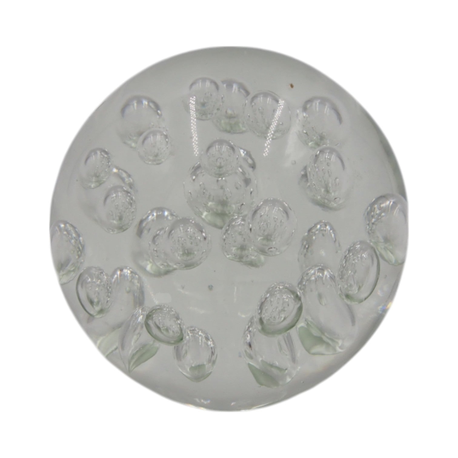 Stiklinė dekoracija „Burbulų gaublys“ – 9×9 cm