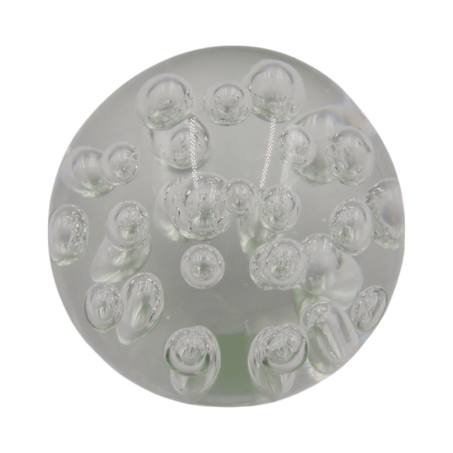 Stiklinė dekoracija „Burbulų gaublys“ – 9×9 cm