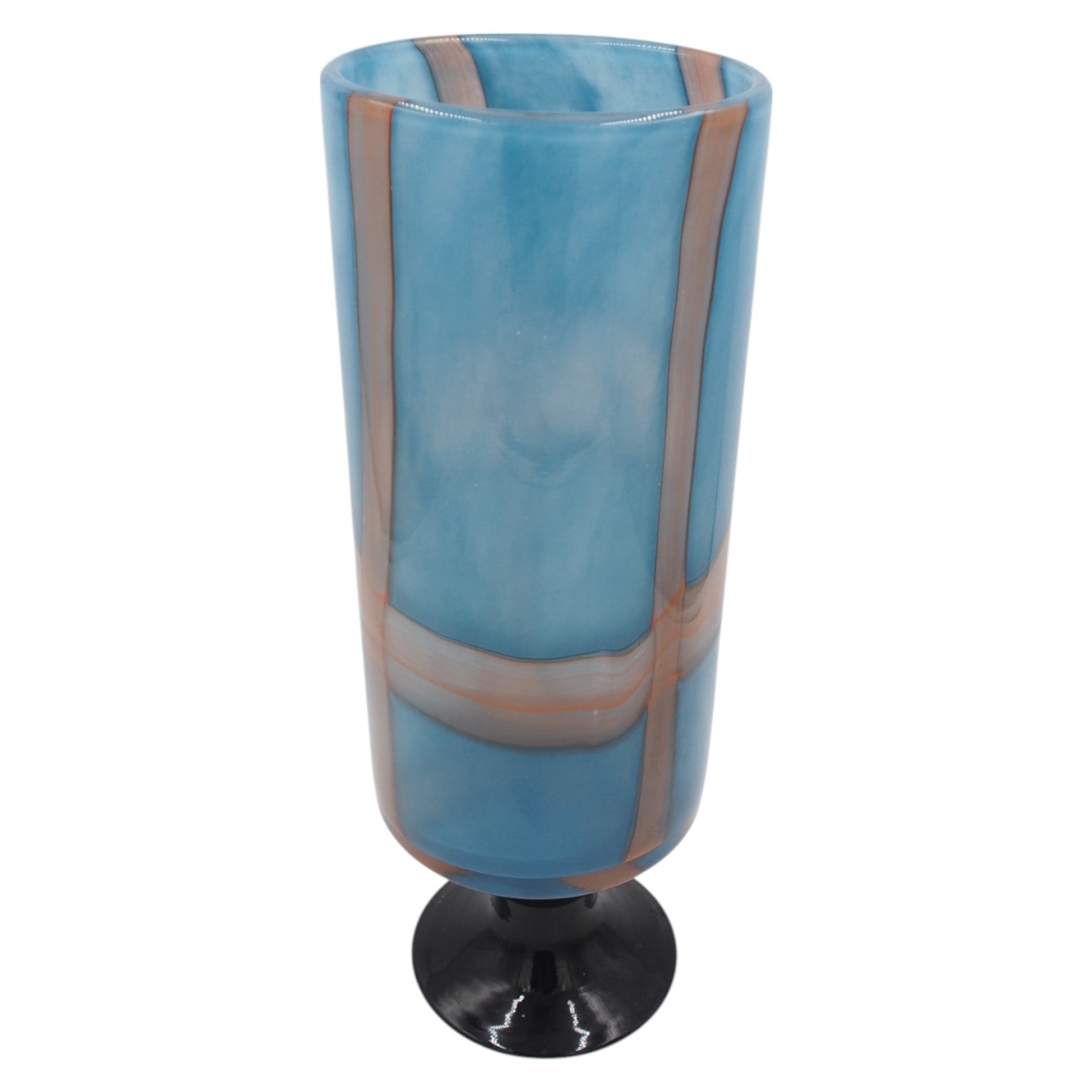 Stiklinė dekoratyvinė vaza, 14×40 cm