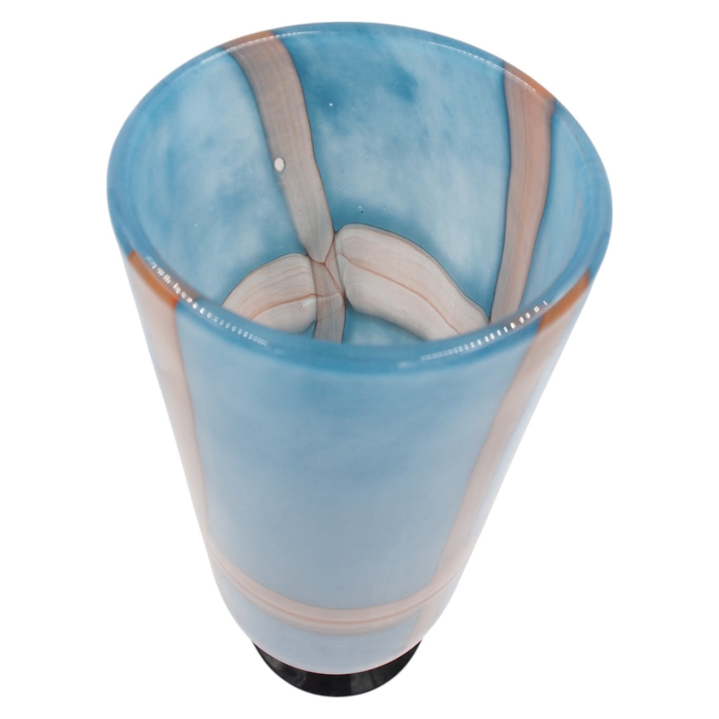 Stiklinė dekoratyvinė vaza, 14×40 cm