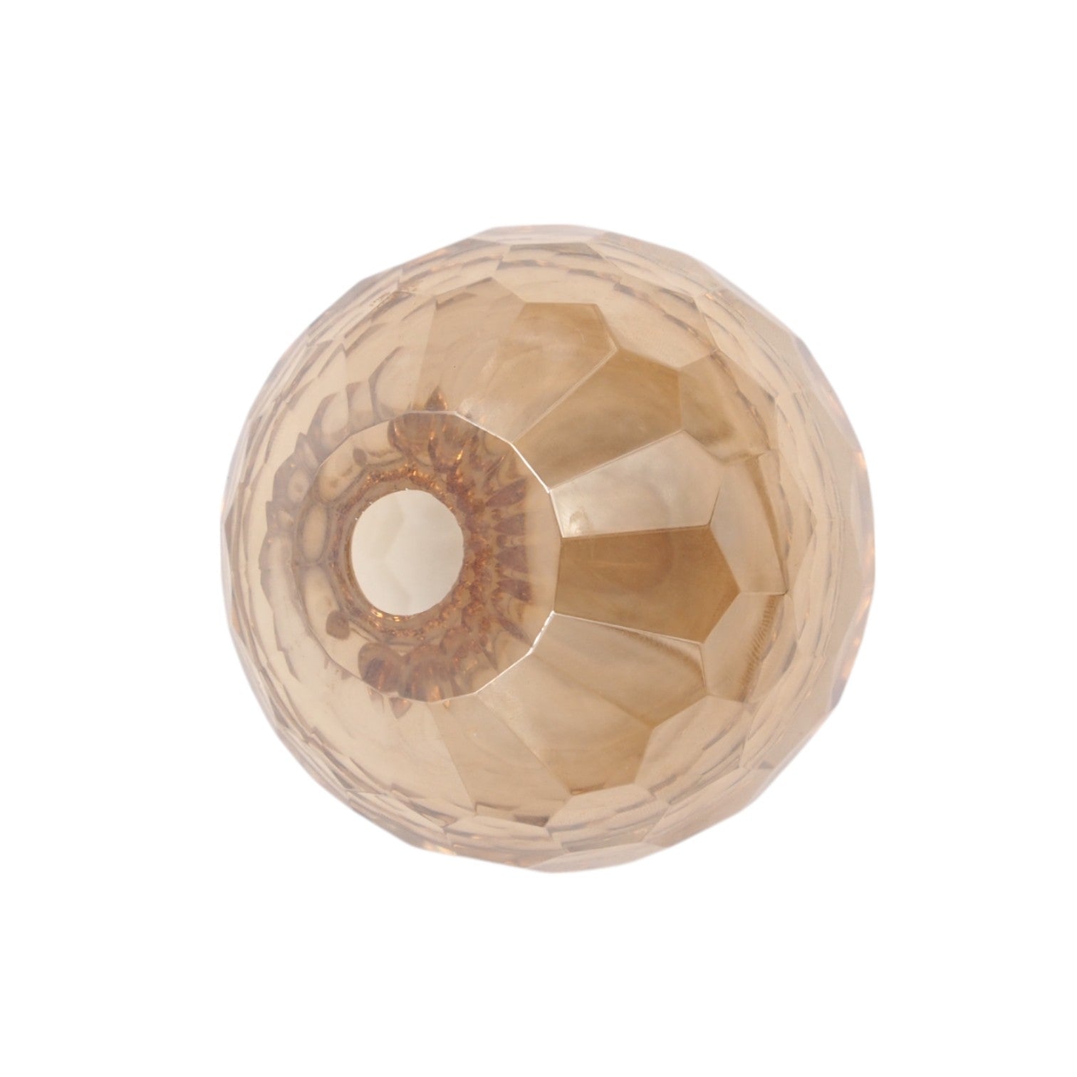 Stiklinė dekoratyvinė vaza, 9×10 cm