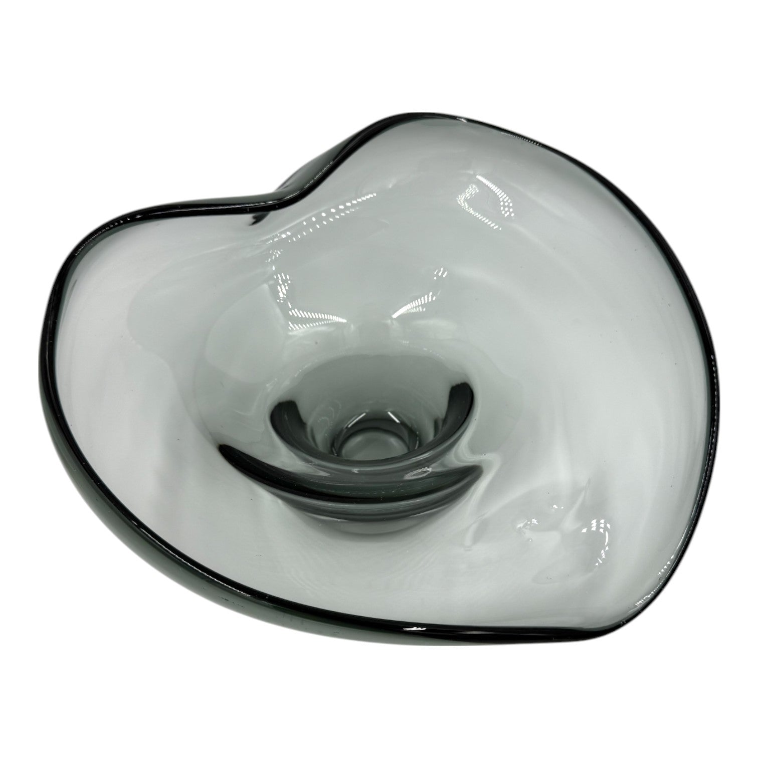 Stiklinė dubenėlio formos dekoracija, 33×16 cm