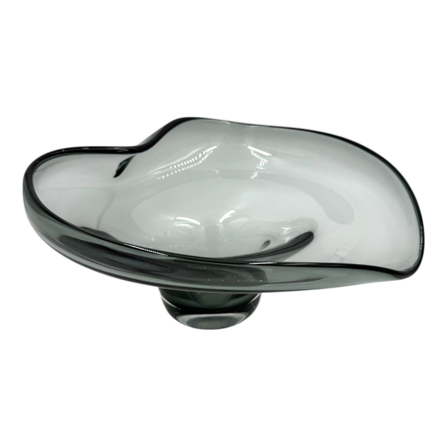 Stiklinė dubenėlio formos dekoracija, 33×16 cm