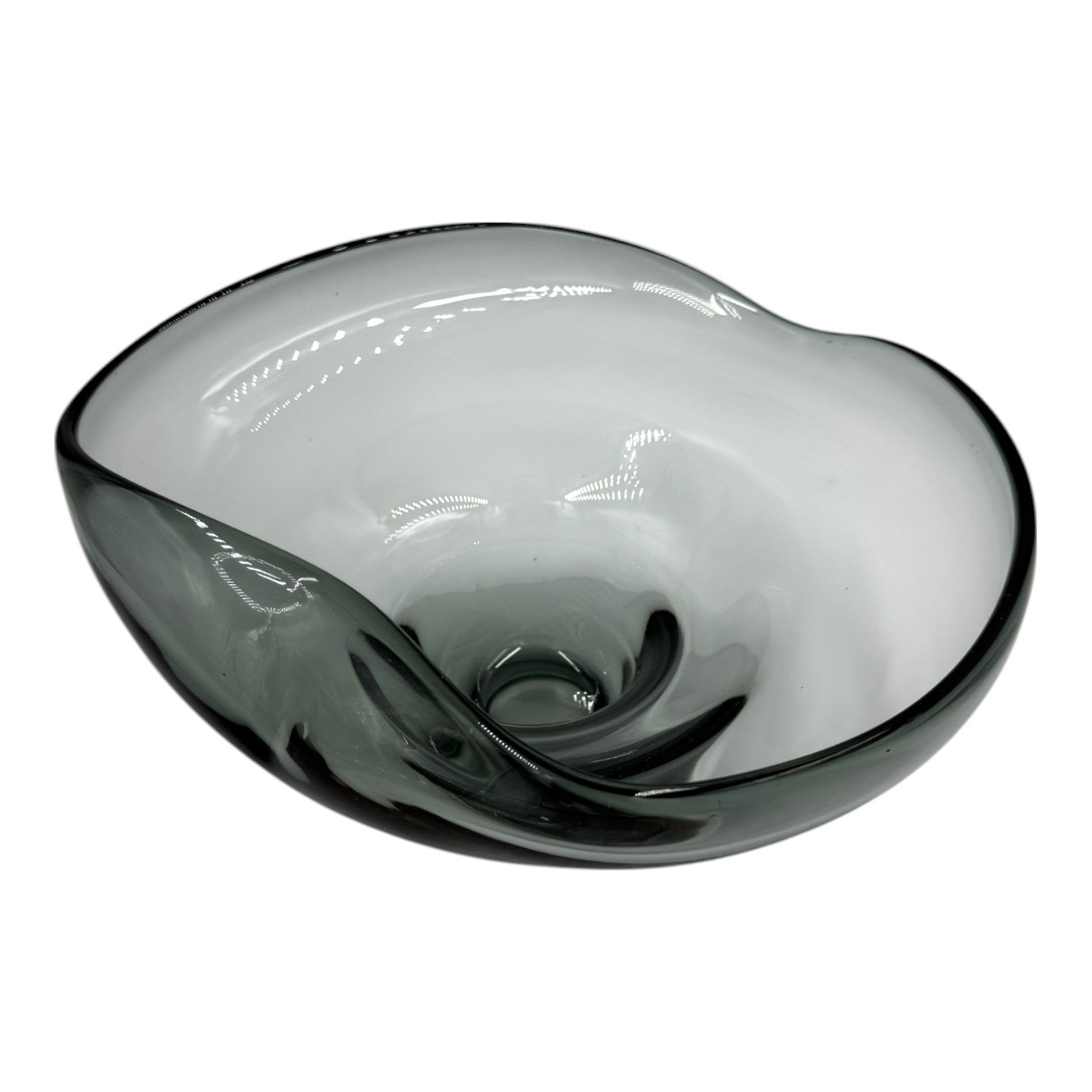 Stiklinė dubenėlio formos dekoracija, 33×16 cm