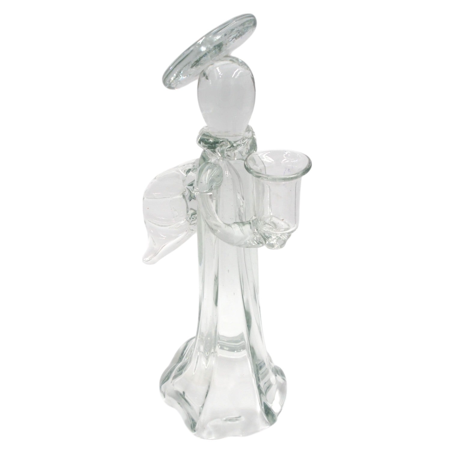 Stiklinė figūrėlė – angelas, 14x13x34 cm