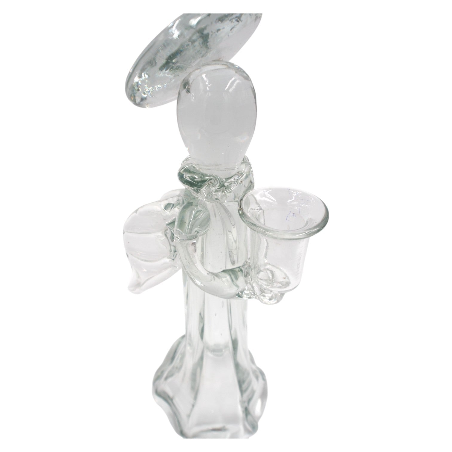 Stiklinė figūrėlė – angelas, 14x13x34 cm