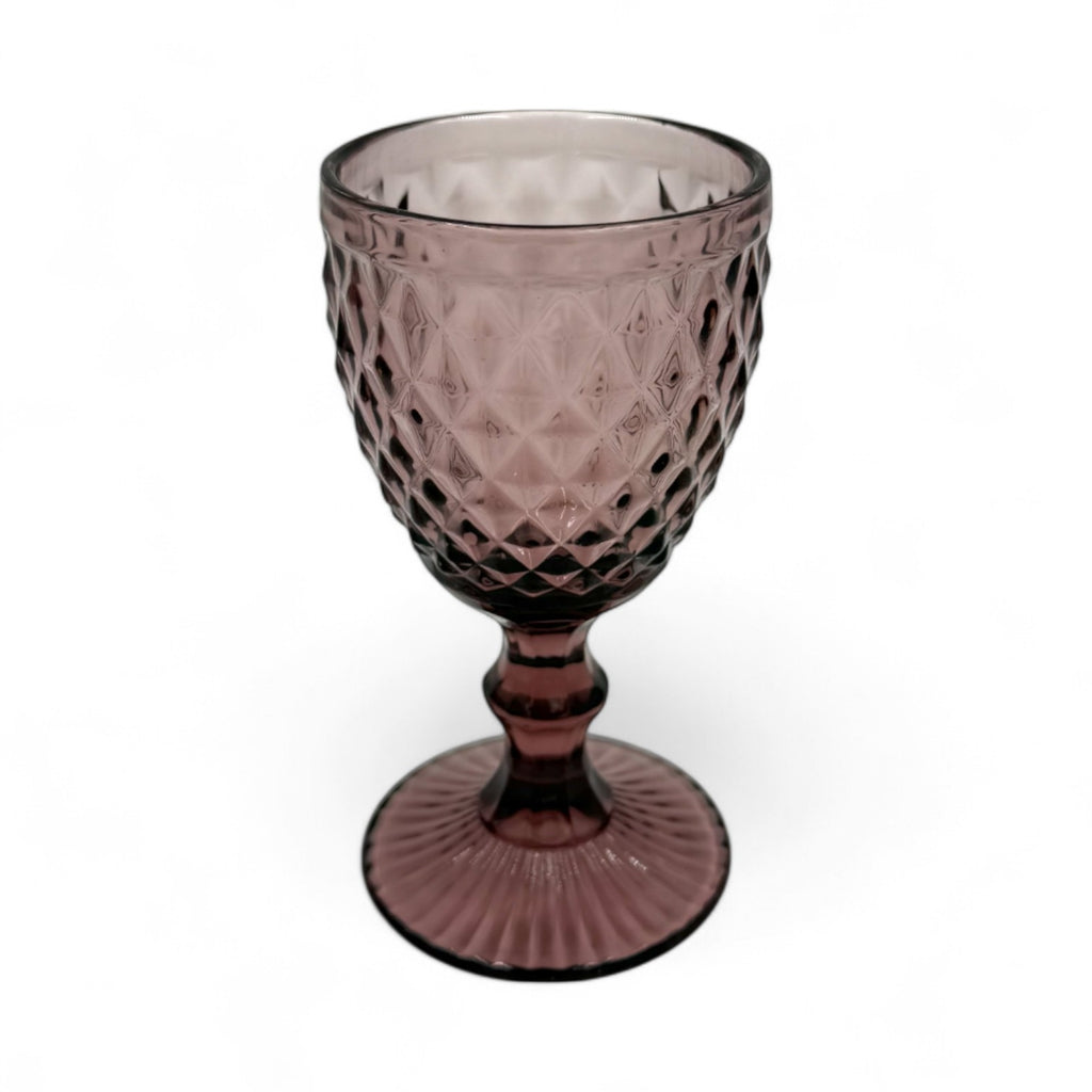 Stiklinė taurė (rožinė)