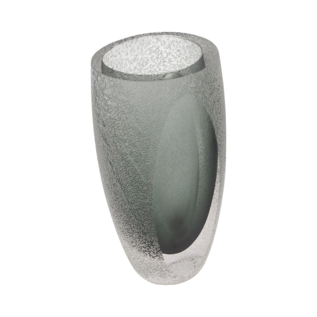 Stiklinė vaza – 10.5×8.5×21 cm