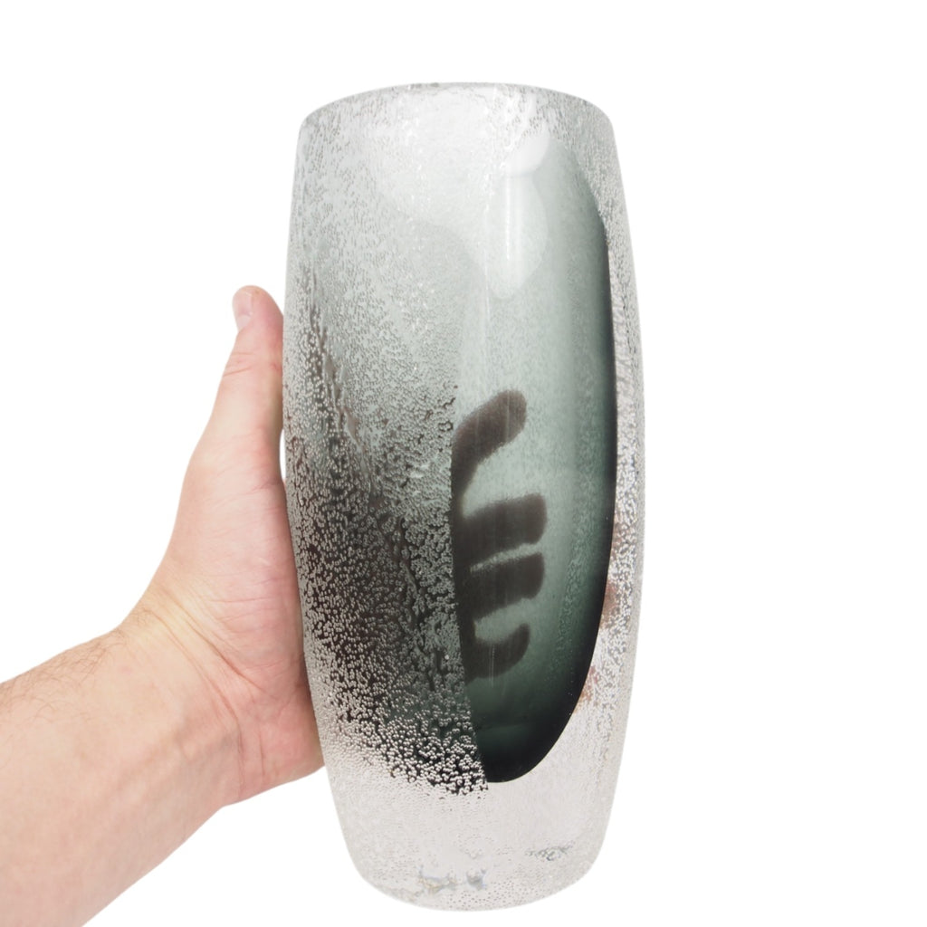 Stiklinė vaza – 10.5×8.5×21 cm