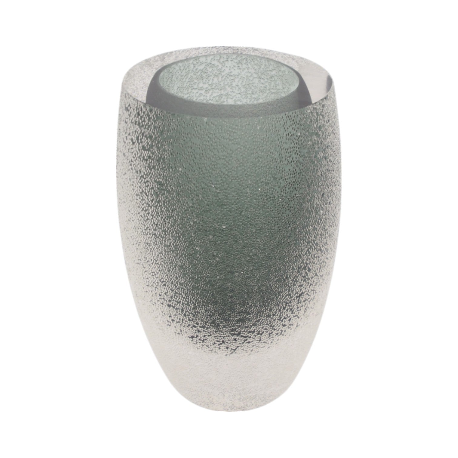 Stiklinė vaza – 11×10×17 cm