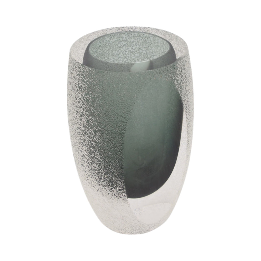 Stiklinė vaza – 11×10×17 cm