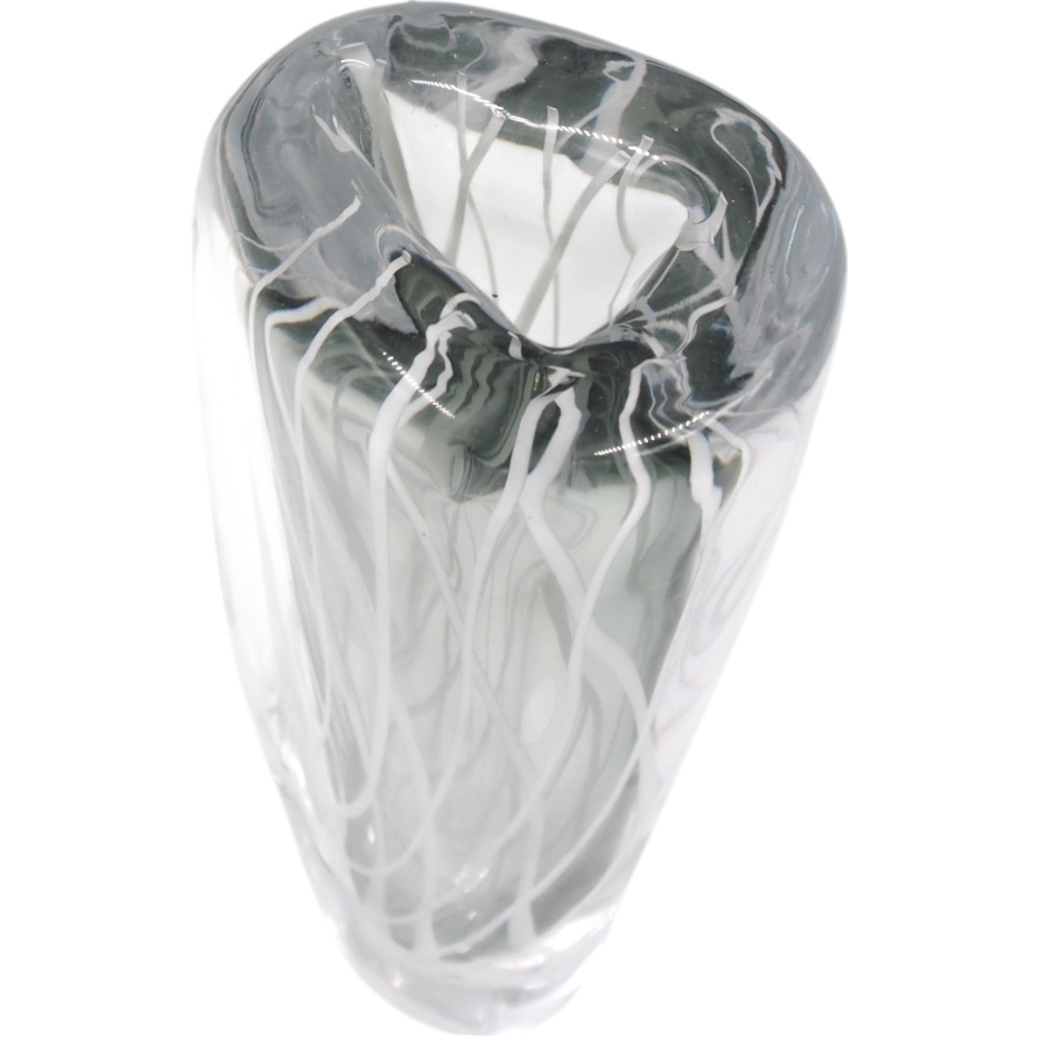 Stiklinė vaza 13x27 cm